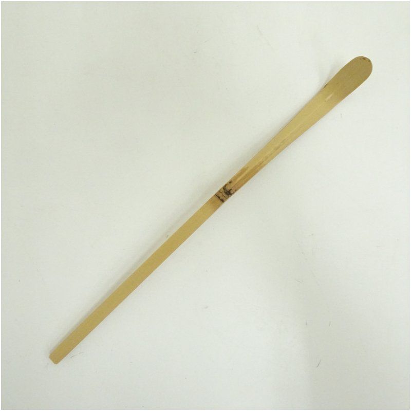 茶道具 茶杓 銘:坐 大徳寺大仙院尾関桃林書付 共箱共筒