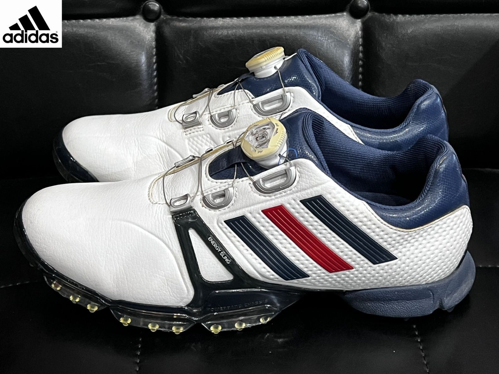 アディダス POWERBAND TOUR Boa ボア ゴルフシューズ 26.5cm adidas F33389