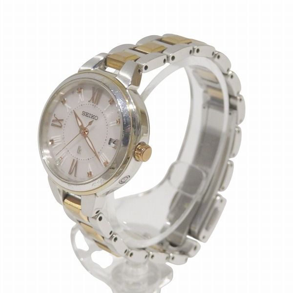 セイコー ルキア 1 B 22-0 CR 0 電波ソーラー 時計 腕時計 レディース