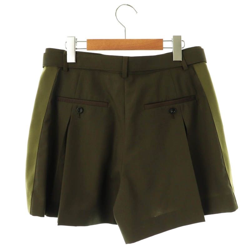 サカイ sacai 24年製 Suiting Shorts キュロット ショートパンツ