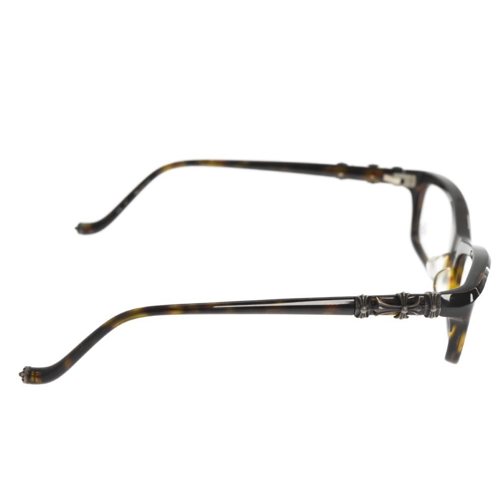 クロムハーツ BEARDED BABY-A CHクロステンプルスクエアサングラス  