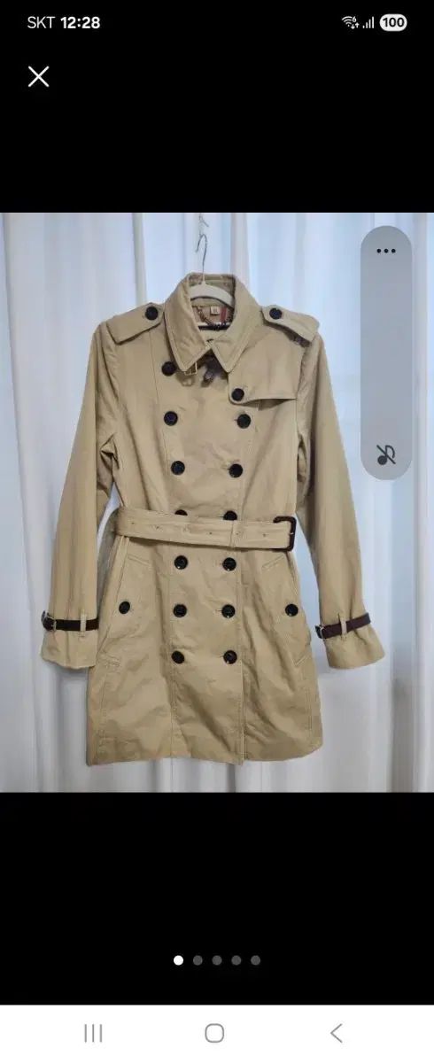 美品✨着丈110 バーバリー ベルト付 トレンチコート L相当 三越伊勢丹 | burberry/バーバリー通販 | ロング チェックラペル