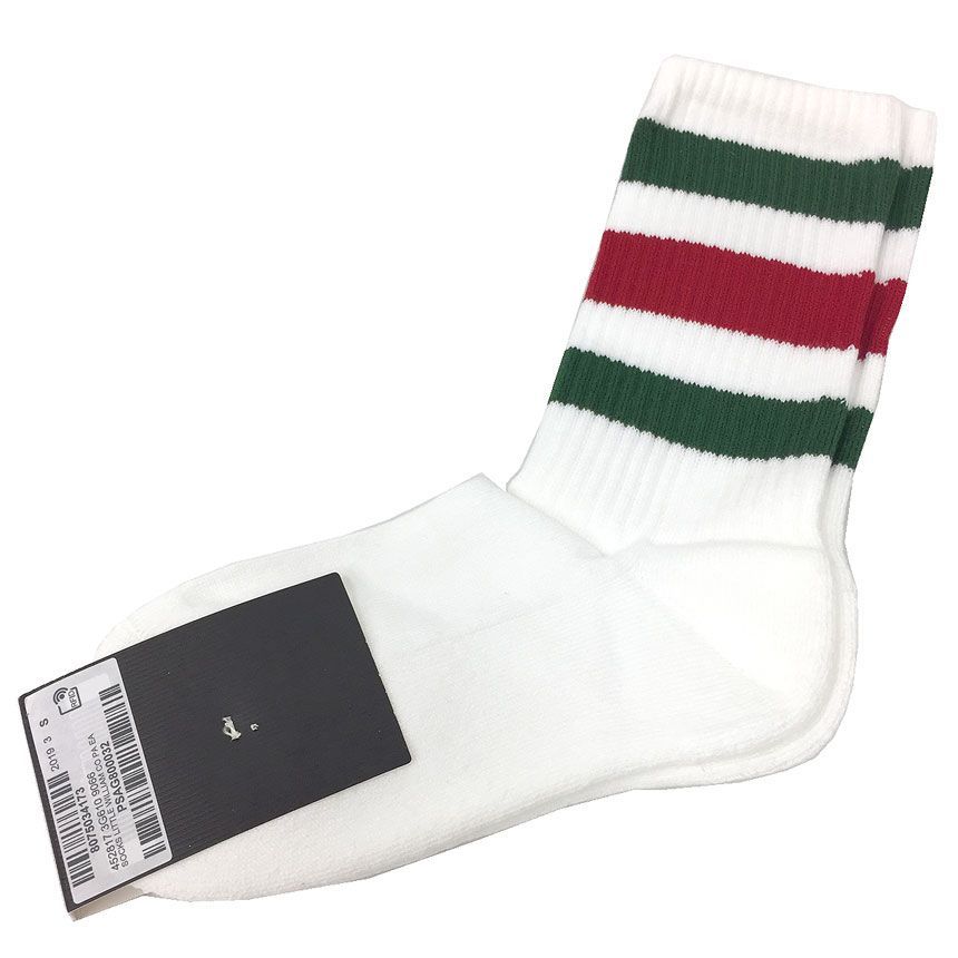 GUCCI ソックス GUCCI グッチ キッズ 靴下 ソックス 18-20cm aq10187 - メルカリ