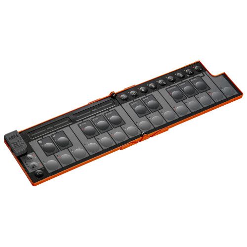 KORG コルグ MIDIキーボードnanoKEY F 25鍵盤|コンパクト|コントローラー|DTM|USB|パスパワー|プラグイン付属 ラバオレンジ NANOKEY-FD LO