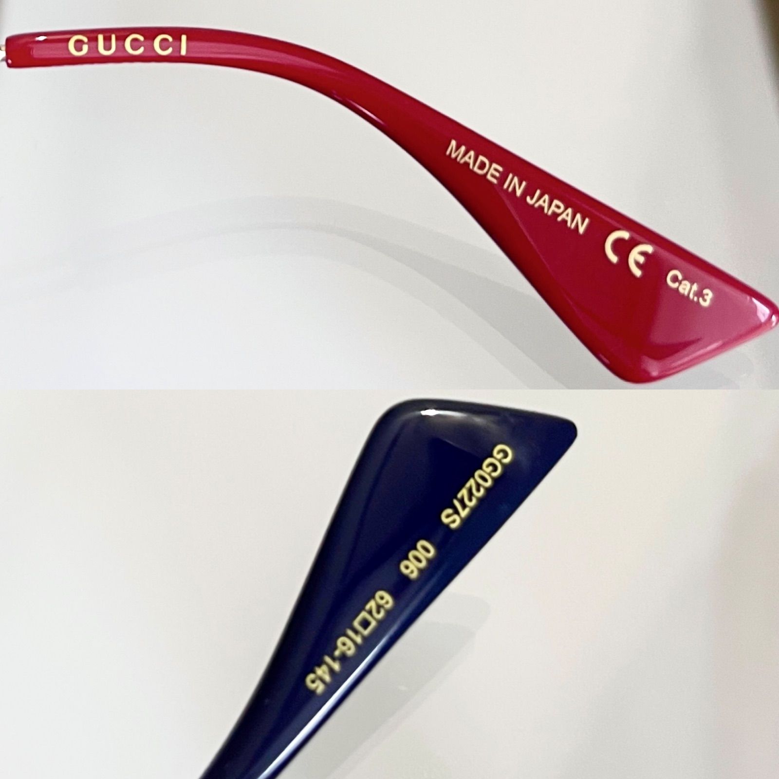 まとめ買いでお得 【未使用品】GUCCI サングラス GG0351S メタル