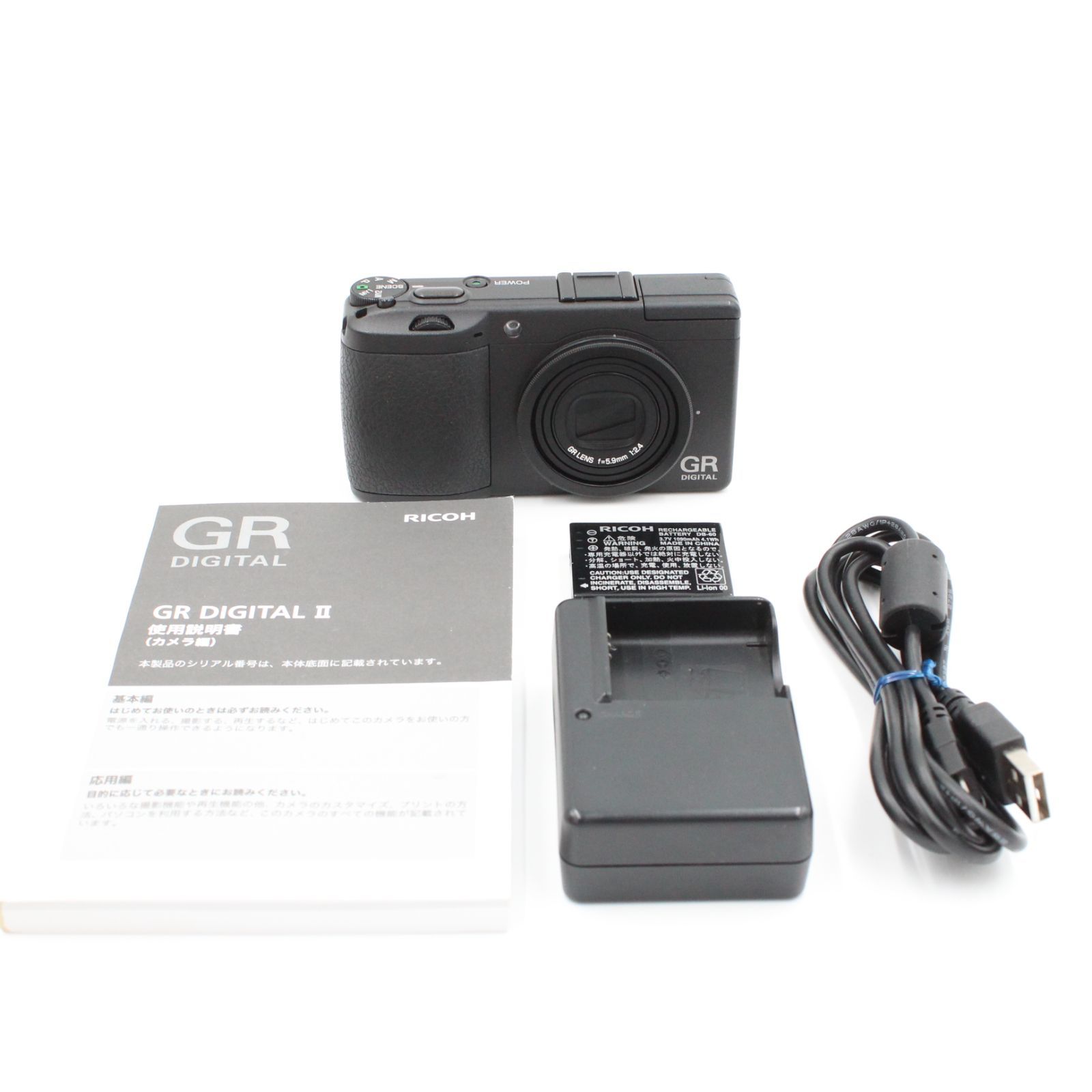 ショット数3609回。☆新品級☆ RICOH リコー GR Digital II