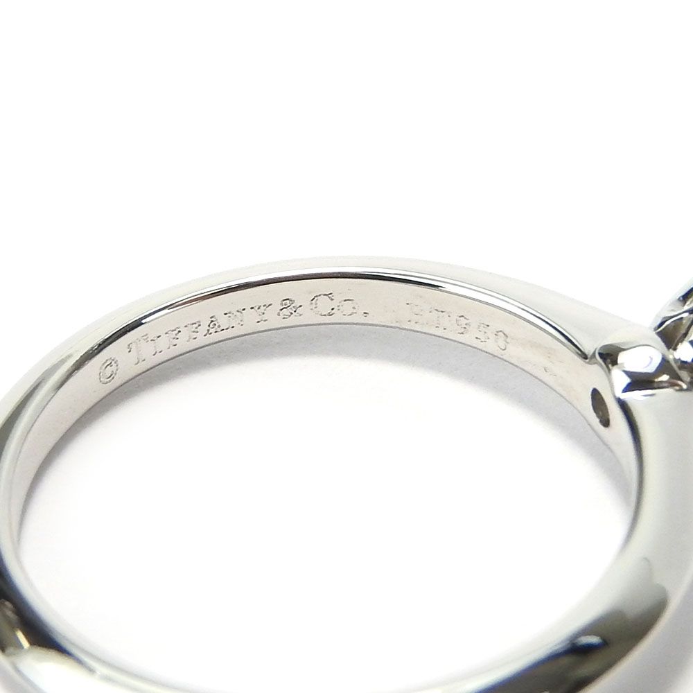 Tiffany & Co. プラチナ ソリティアリング TIFFANY&Co. ティファニー ソリティア リング 指輪 11号 Pt950