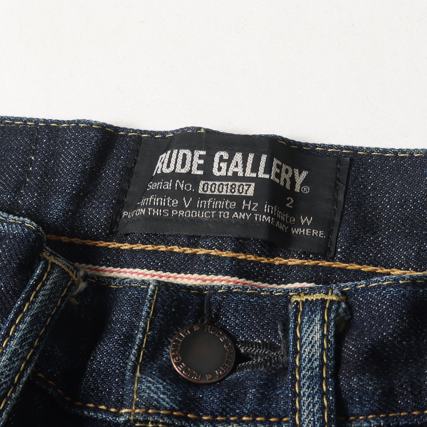 RUDE GALLERY デニムセットアップ インディゴ