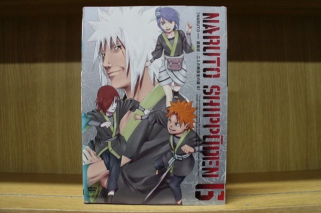 DVD NARUTO ナルト 疾風伝 二人の救世主の章 全6巻 ※ケース無し