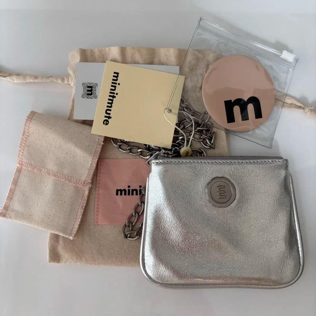 ミニミュート ブレットマイクロ シルバー 鏡