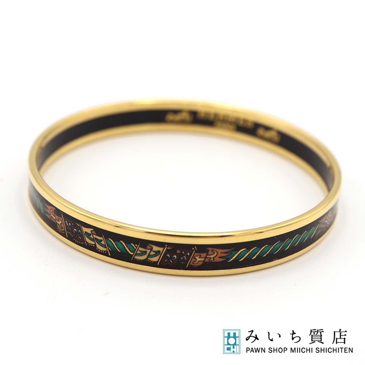 HERMES （エルメス） エマイユ PM 七宝焼き バングルブレスレット 楽天市場】【中古】 HERMES （エルメス） ｴﾏｲﾕ PM 七宝焼き