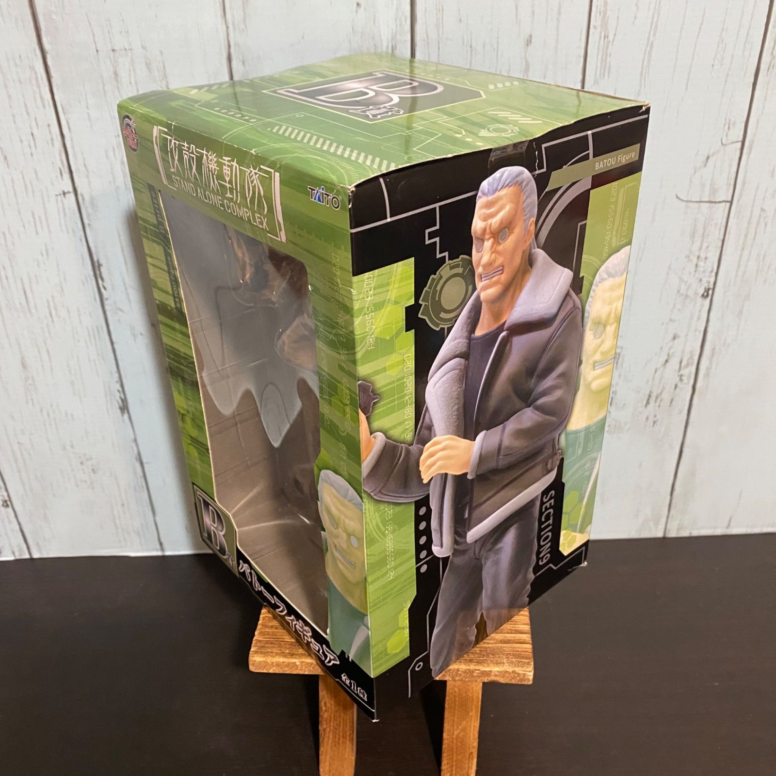 B賞 バトー タイトーくじ本舗 攻殻機動隊 STAND ALONE COMPLEX フィギュア プライズ タイトー 即決！☆タイトーくじ本舗☆攻殻機動隊S.A.C.☆バトー☆フィギュア☆