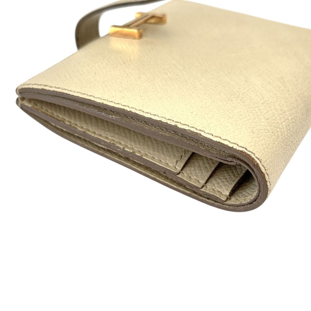 HERMES エルメス ベアンミニ コンパクトウォレット ヴォーエプソン  