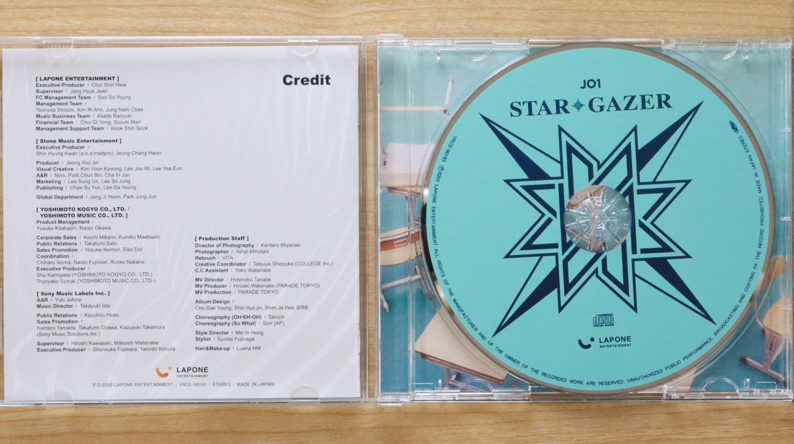 JO1 CD 33枚セット 国内盤CD☆ジェイオーワン/JO1□ STARGAZER【通常盤】(CD ONLY