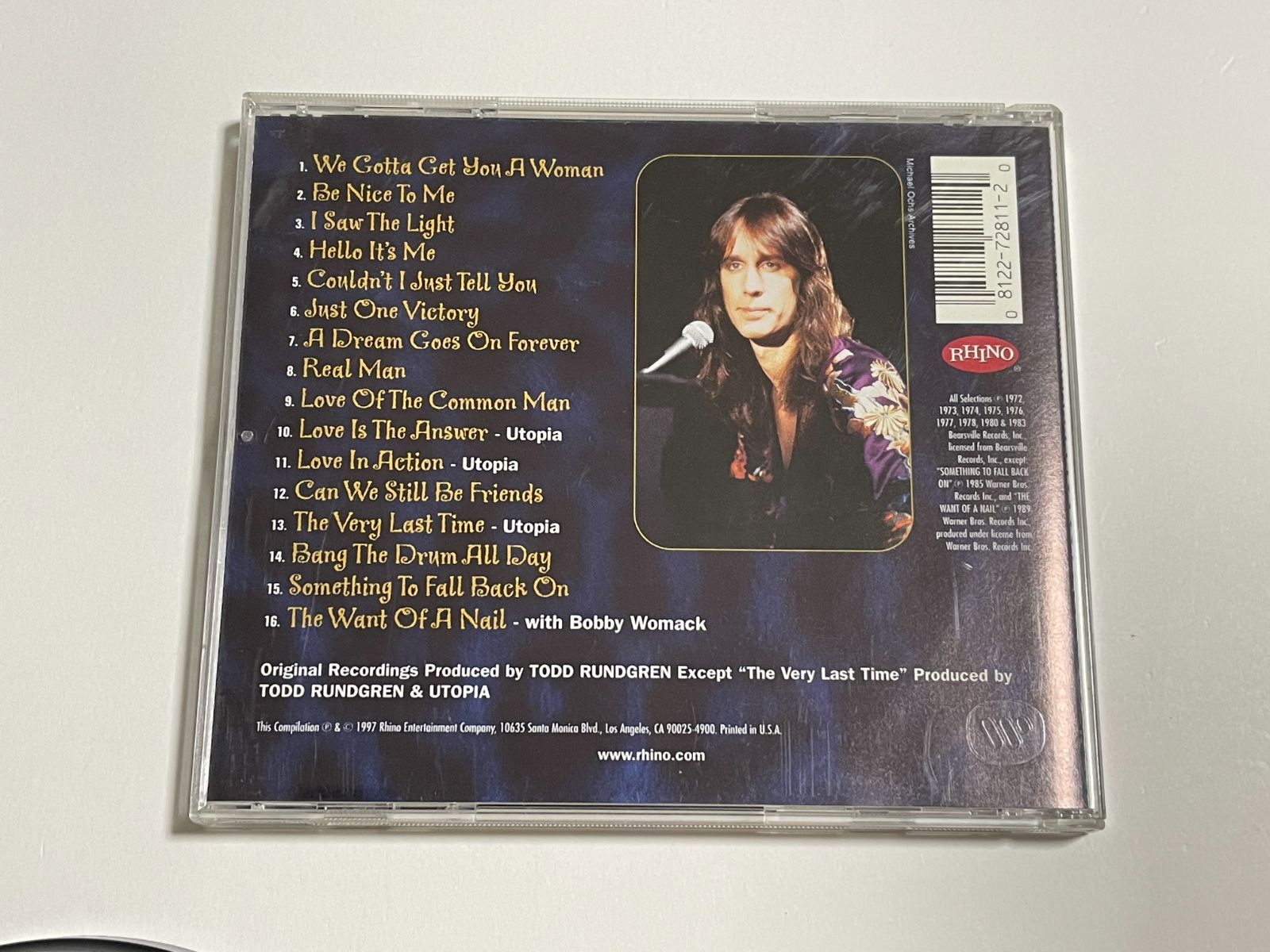 CD トッド・ラングレン『The Very Best of Todd Rundgren』(ベスト