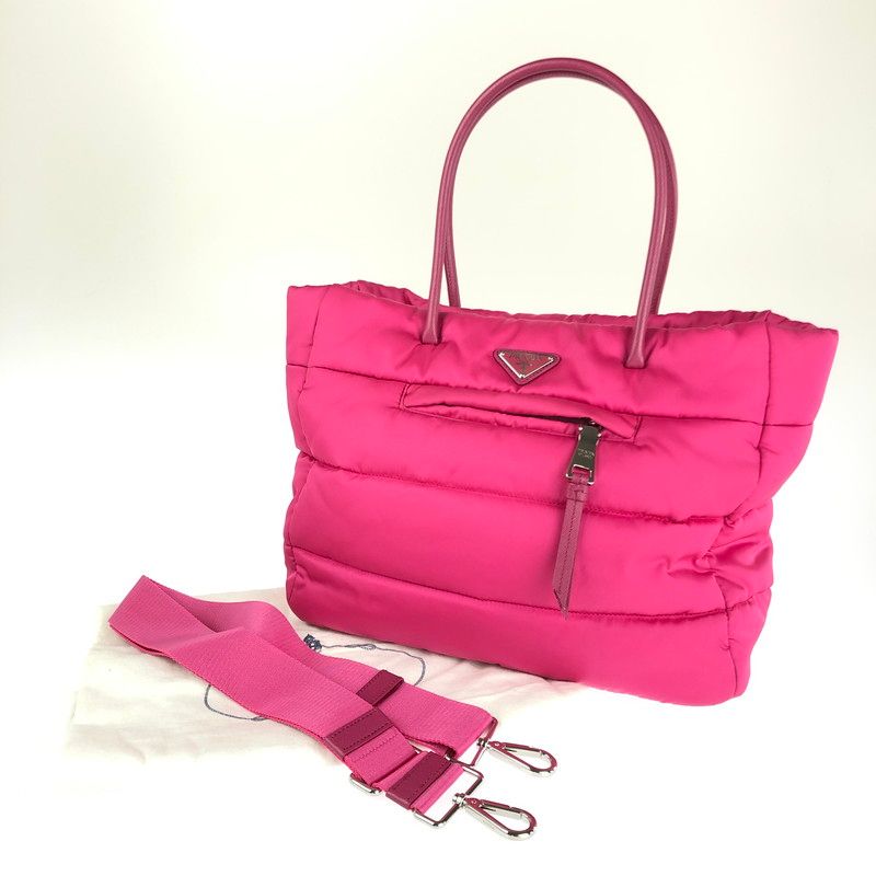 中古】【レディース】 PRADA プラダ TESSUTO BOMBER BAG BN2766