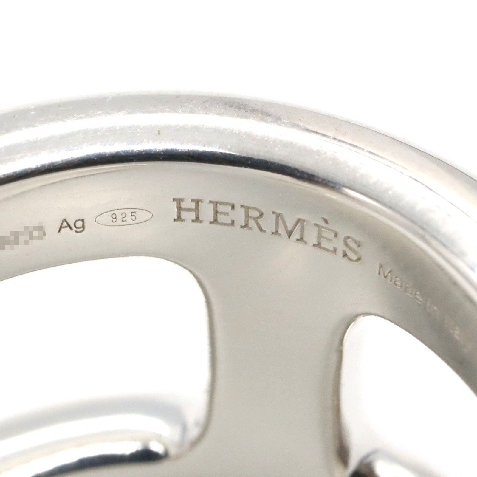 HERMES オスモズGM リング シルバー925 1000 HERMES エルメス リング・指輪 オスモズ GM シルバー シルバー