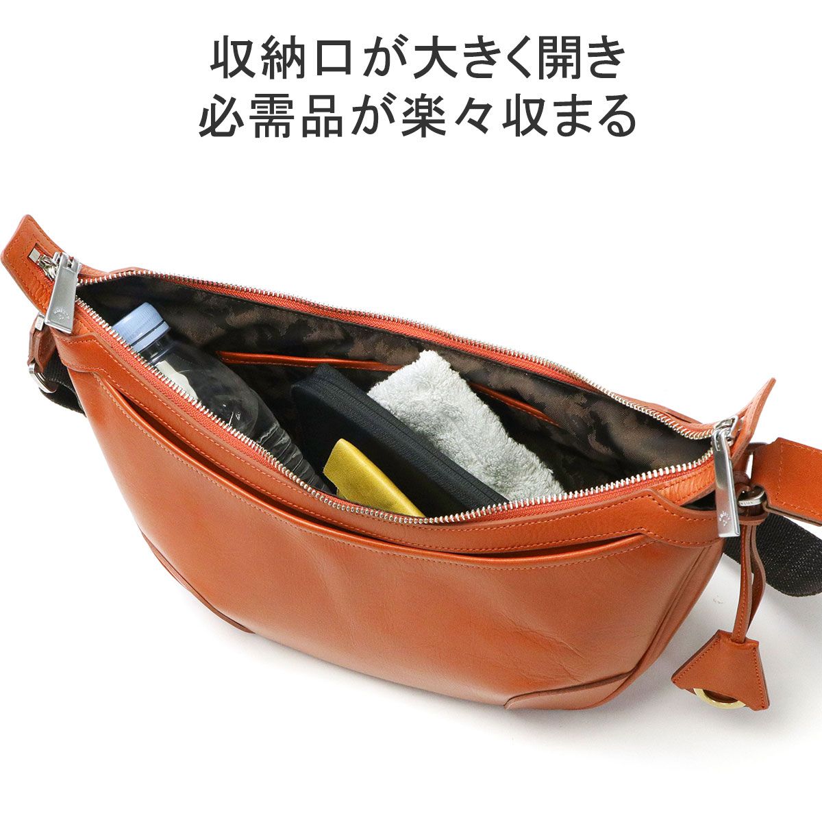 正規取扱店 アニアリ ショルダーバッグ aniary Antique Leather 