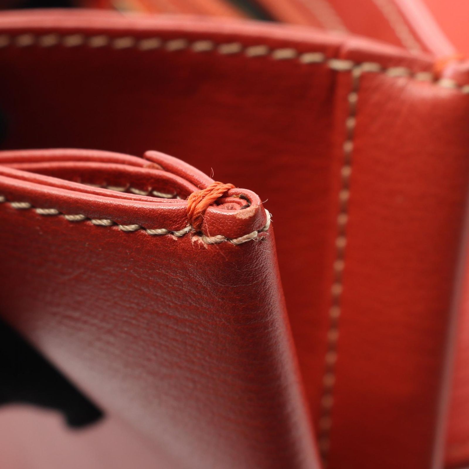 ロエベ LOEWE ハンドバッグ ベラスケス オレンジ レザー レザー