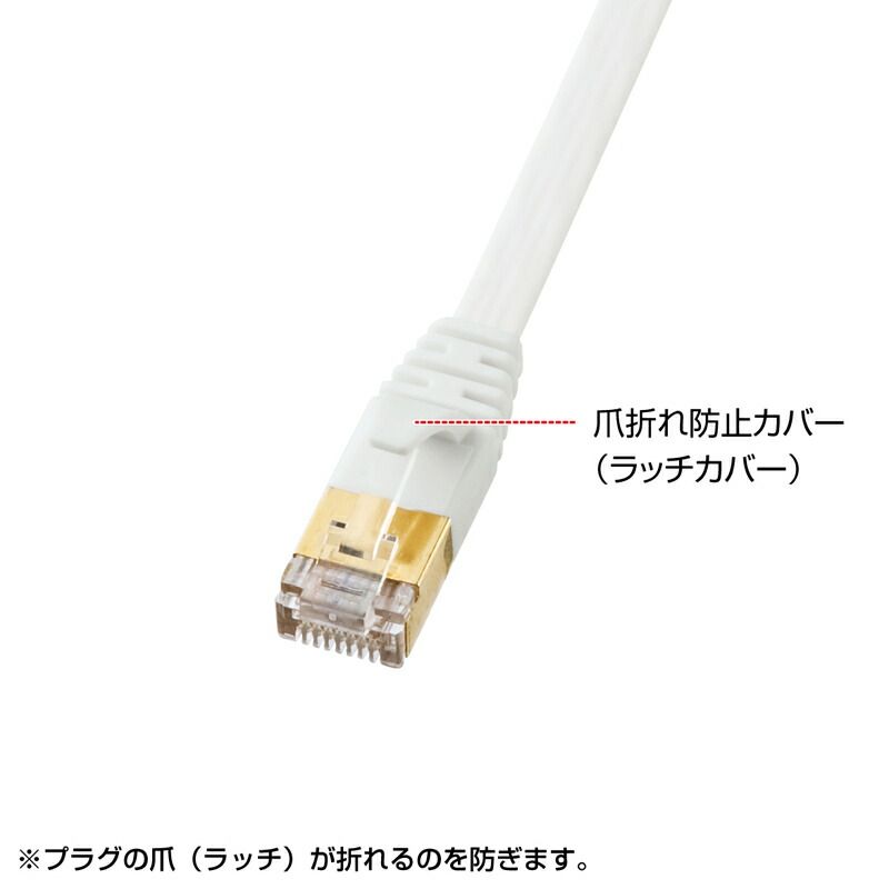 (まとめ買い)サンワサプライ CAT7ウルトラフラットLANケーブル 0.5m ホワイト KB-FLU7-005W 【×3セット】 サンワサプライ まとめ買い)サンワサプライ CAT7ウルトラフラットLANケーブル サンワサプライオフィス・PC周辺通販 サンワダイレクト本店 3m