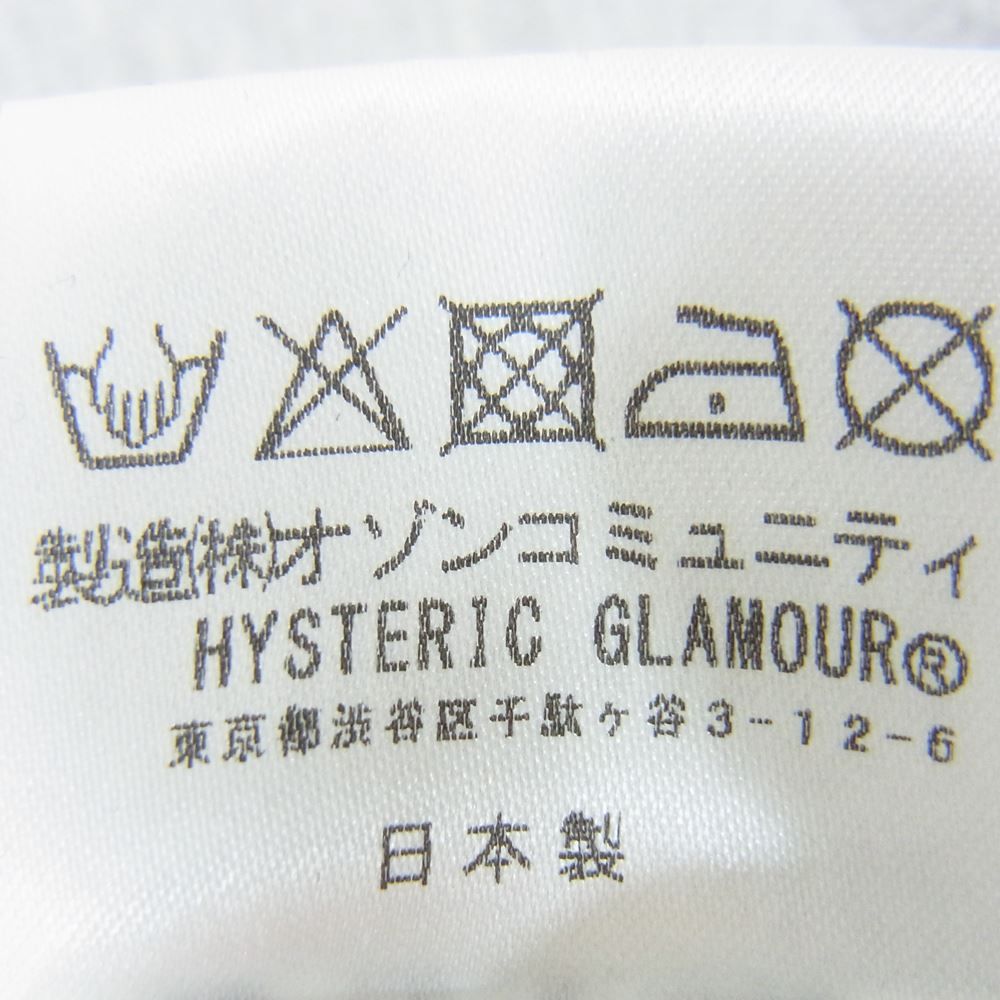 HYSTERIC GLAMOUR ヒステリックグラマー 02193CS14 TRIANGLE WOMAN