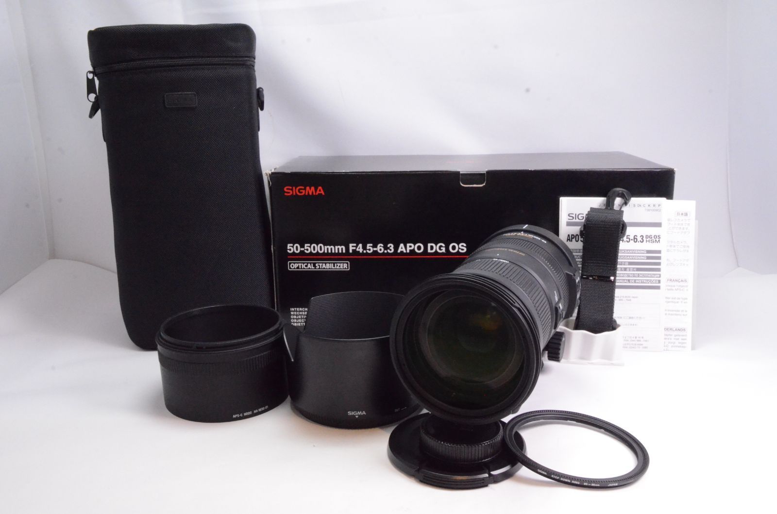 シグマ 50-500mm f⁄4.5-6.3 EX APO（ソニー用） Qoo10] シグマ APO 50 