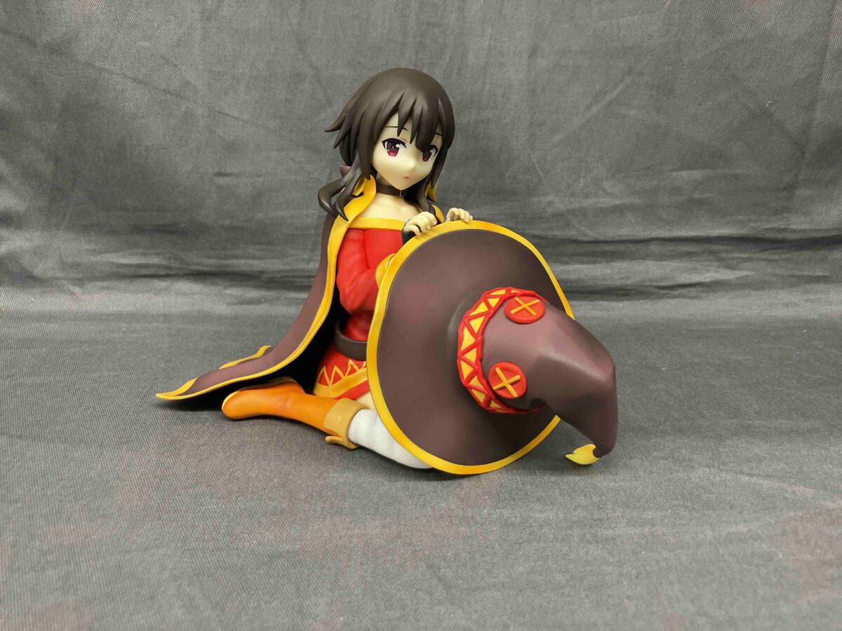 開封済み 一番くじ めぐみんフィギュア 爆裂道を愛する天才魔法使い「めぐみん」のフィギュアが登場！一