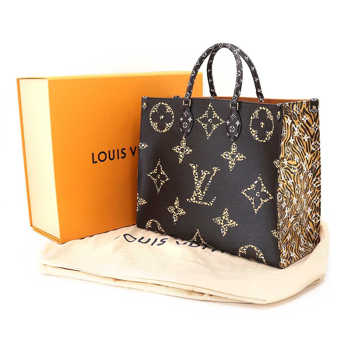 新品同様 ルイ ヴィトン LOUIS VUITTON モノグラム ジャングル 