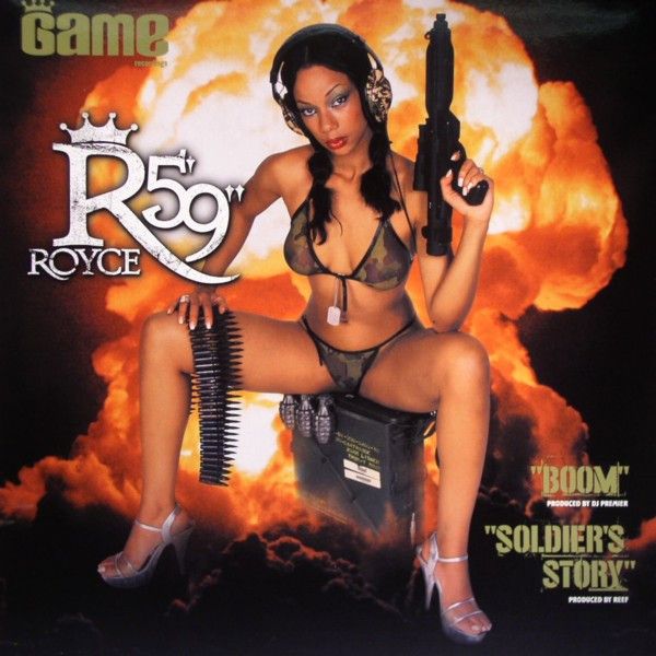 Royce Da 5'9' vinyl Single Game Records A side Boom B Side