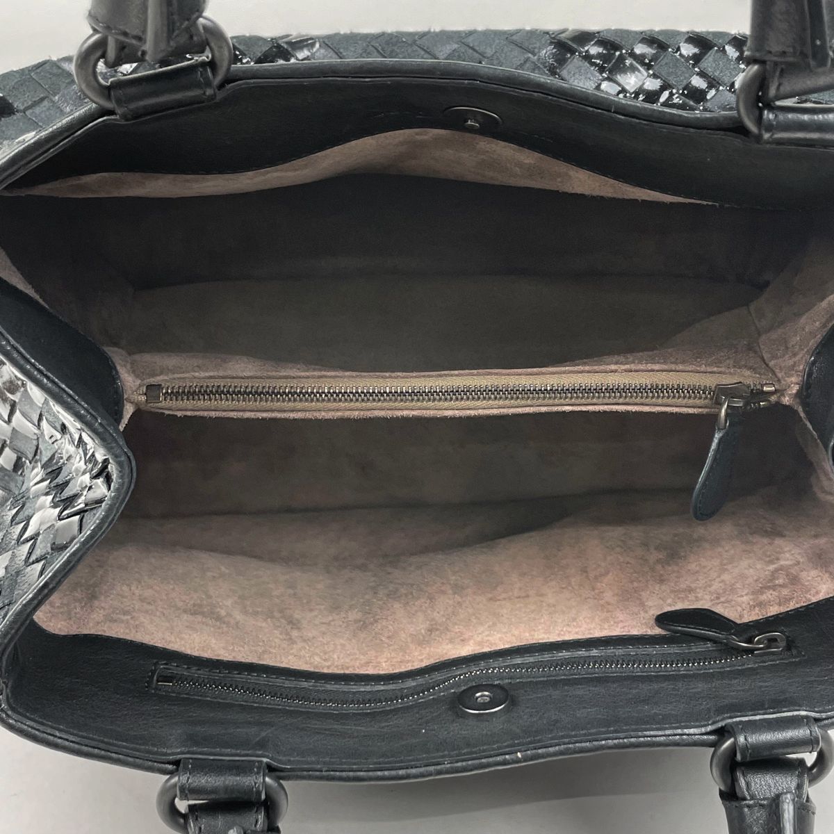 ボッテガヴェネタ BOTTEGAVENETA イントレチャート ハンドバッグ ハンドバッグ レザー ブラック 199875 199875 レディース  【中古】 - メルカリ