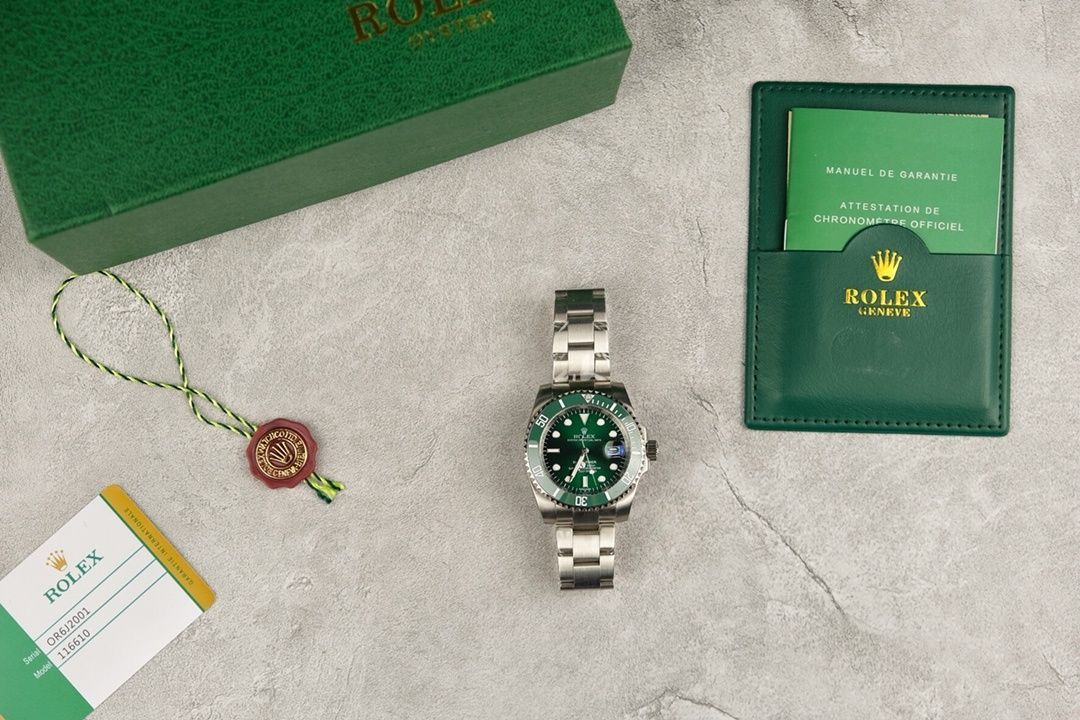 今日 EP 厂ロレックス?グリーンウォーター鬼 超革新的 Rolexcerachrom