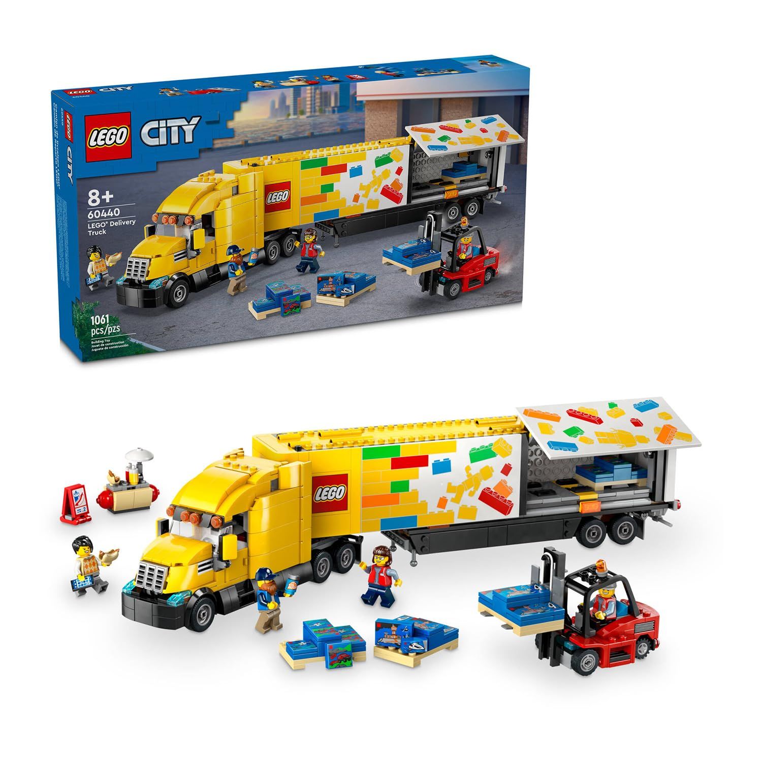 レゴ（LEGO) シティ きいろの配送トラック 60440 8歳以上 