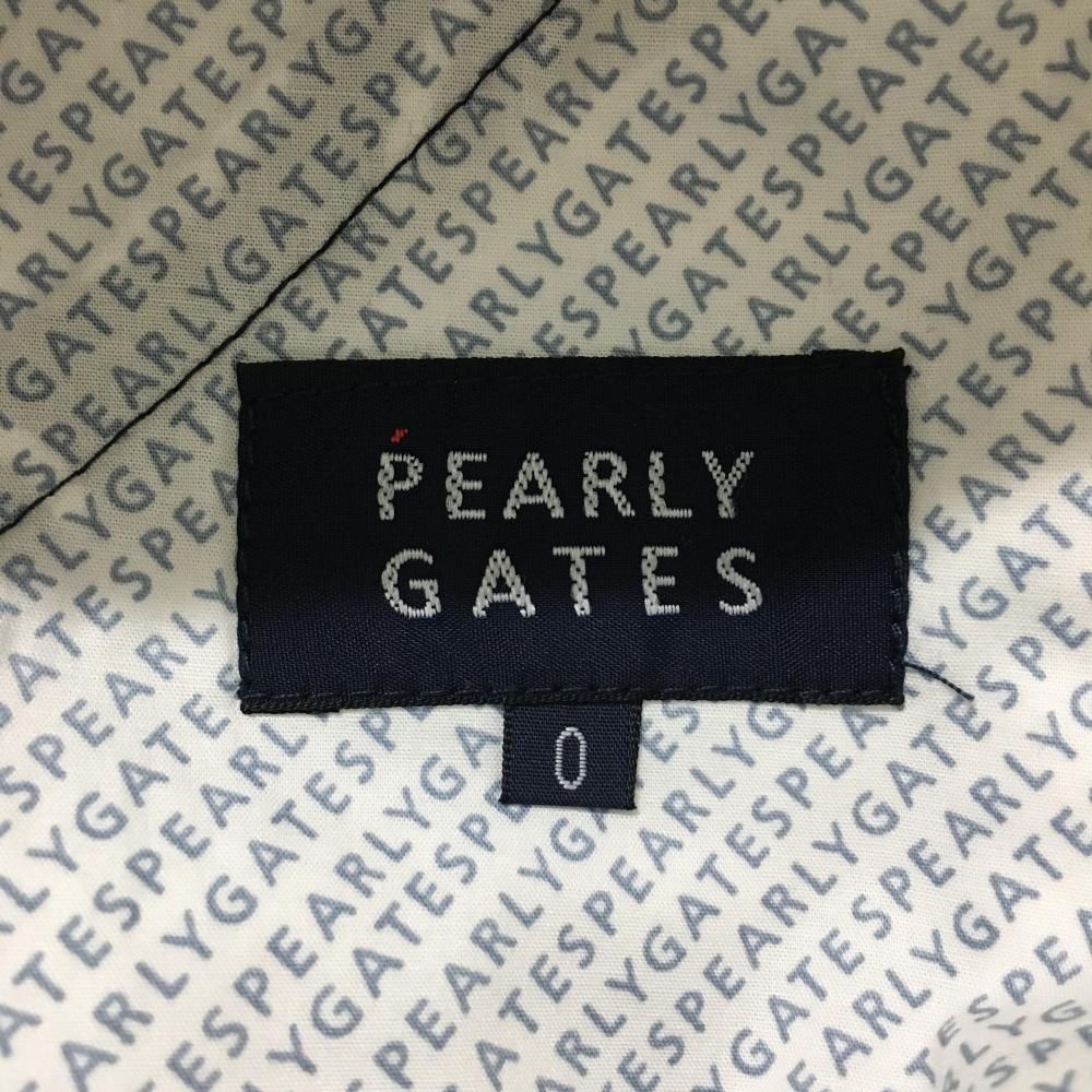 パーリーゲイツ パンツ ダークネイビー×白 FUTUREニコ ストレッチ レディース 0 S ゴルフウェア PEARLY GATES LLC-HASEGAWATOSO_COM