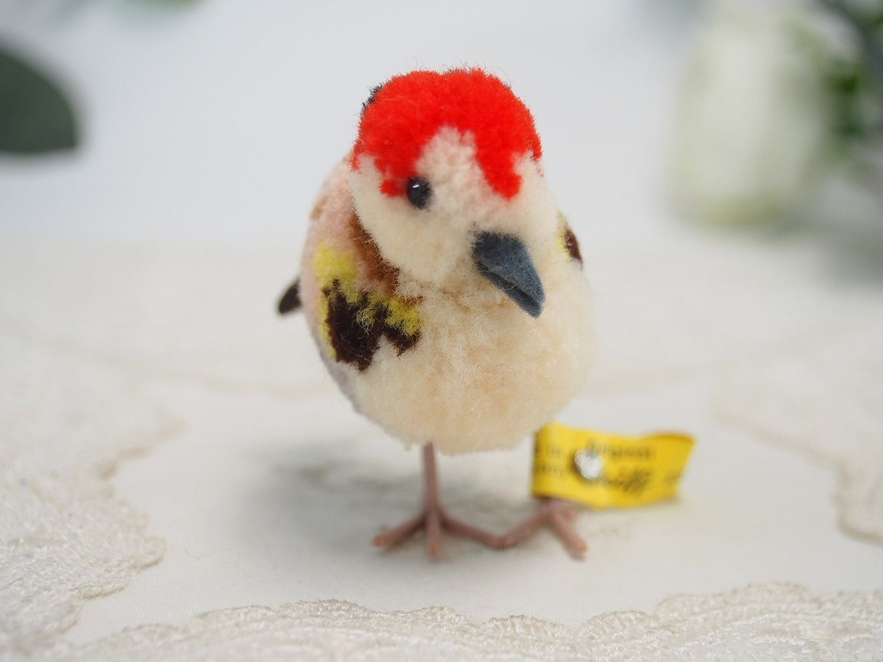 送料無料☆シュタイフ☆Woolen Bird 8㎝ IDs完品☆ぽんぽん