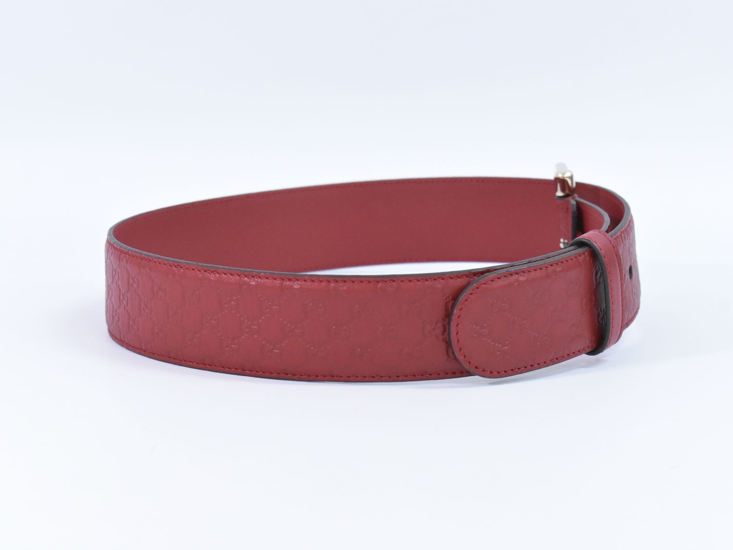 フォロー割あり】GUCCI 赤ベルト