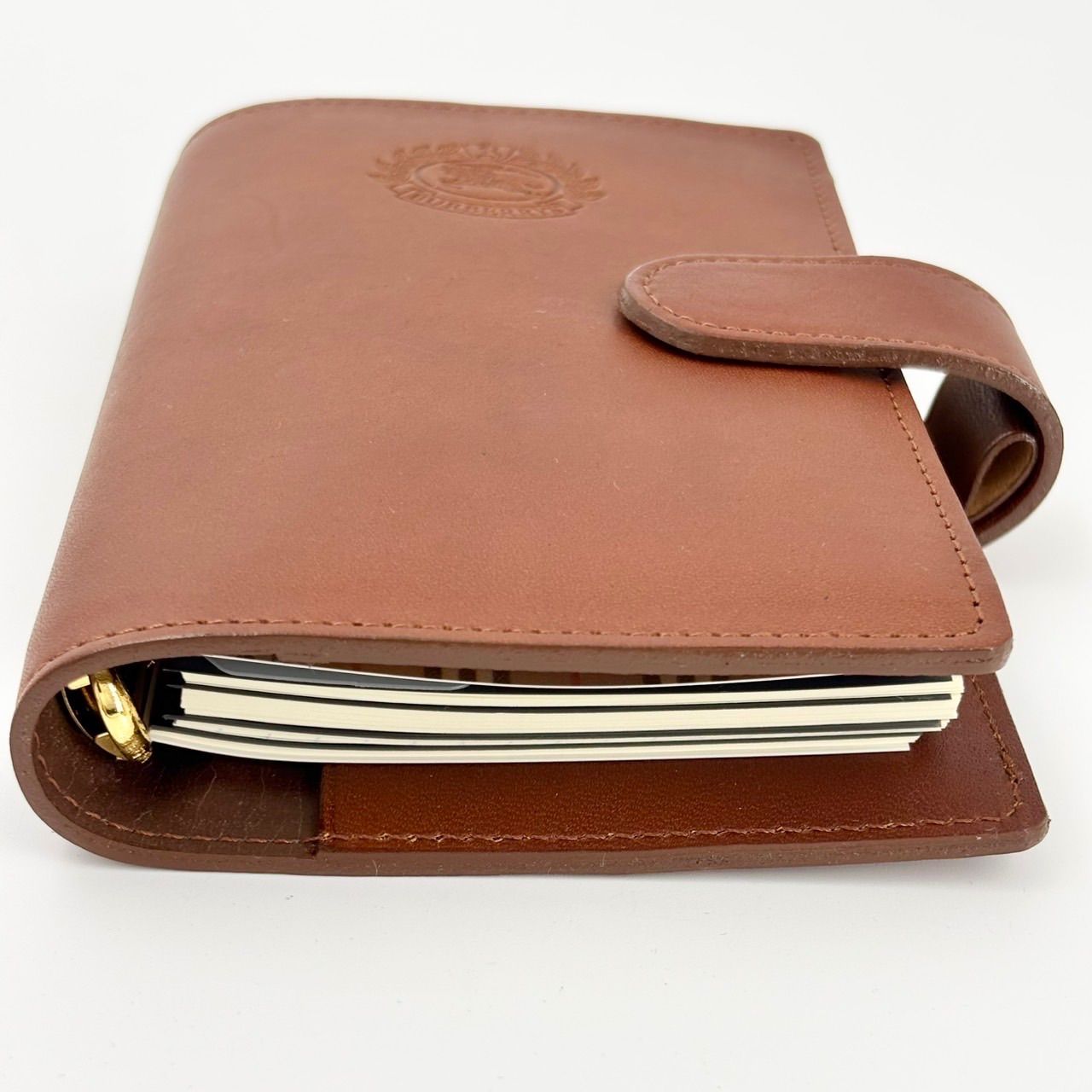 仲間 BURBERRY 手帳 ミニシステム手帳 20周年品 き 1257