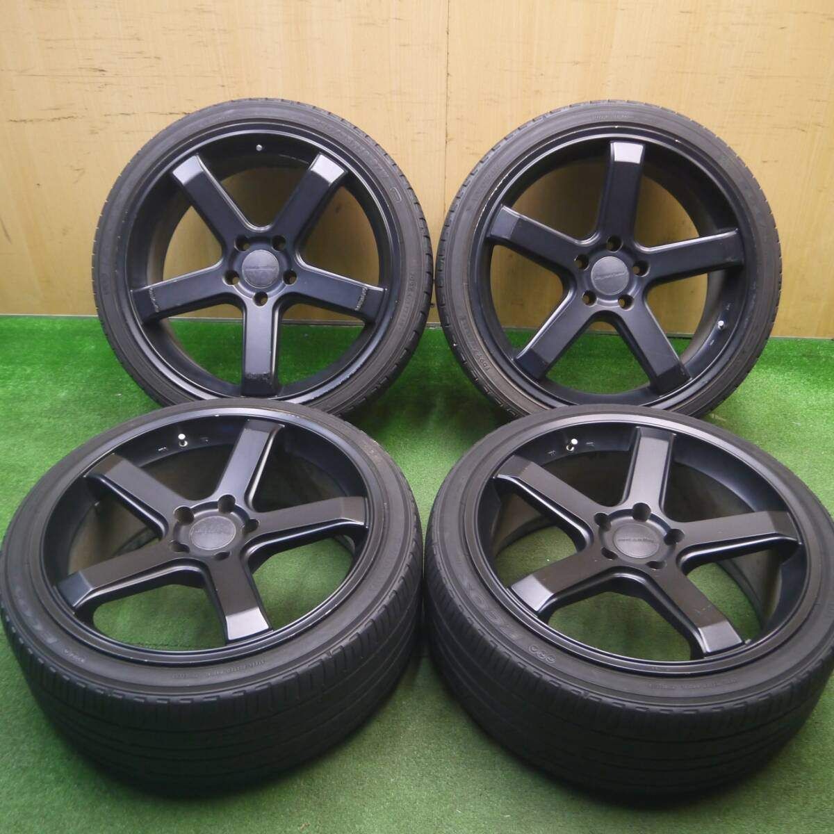4本価格 235|35R19 hyperion ハイペリオン ヨコハマ DNA エコス ES300 19インチ PCD114.3|5H 5020701Hノ