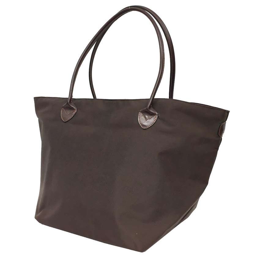 【エルベシャプリエ】船形トートバッグ ブラウン 黒 大容量 エルベシャプリエ トートバッグ 舟形トートL ブラウン aq9886
