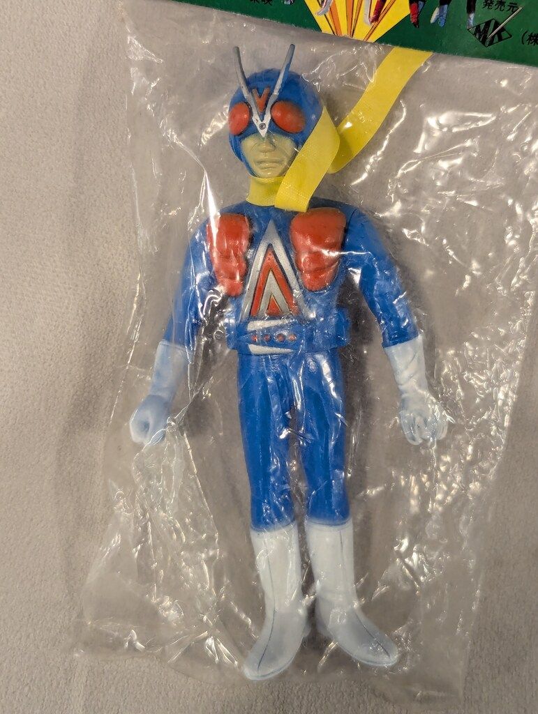 丸越 丸越/VINソフビ ライダーマン/7人ライダー - メルカリ