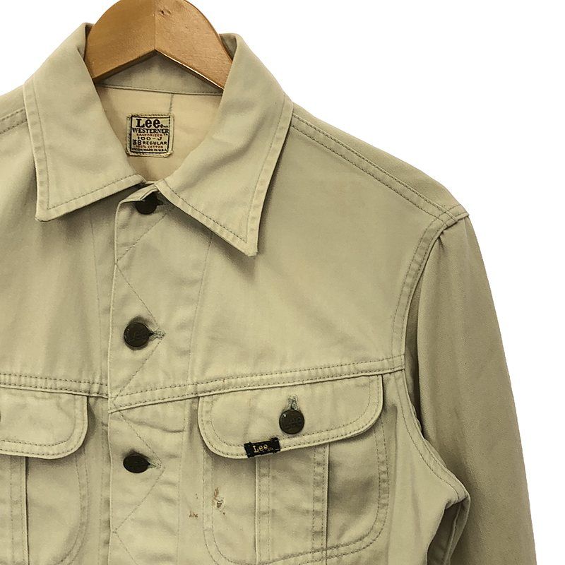 60s ビンテージ Lee 100-J ウエスターナー Gジャン 38