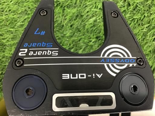 オデッセイ Ai-ONE SQUARE 2 SQUARE 7 34インチ パター PT STROKE LAB 90 スチール フレックスその他 メンズ 男性用 右利き 右用 Cランク ゴルフクラブ