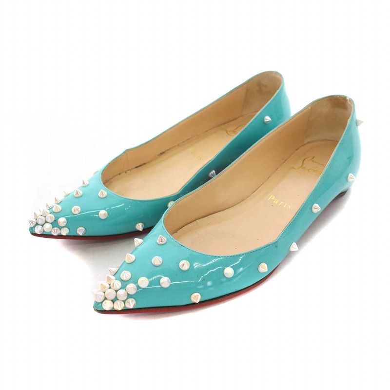 クリスチャンルブタン Christian louboutin オーロラ スパイクスタッズ 