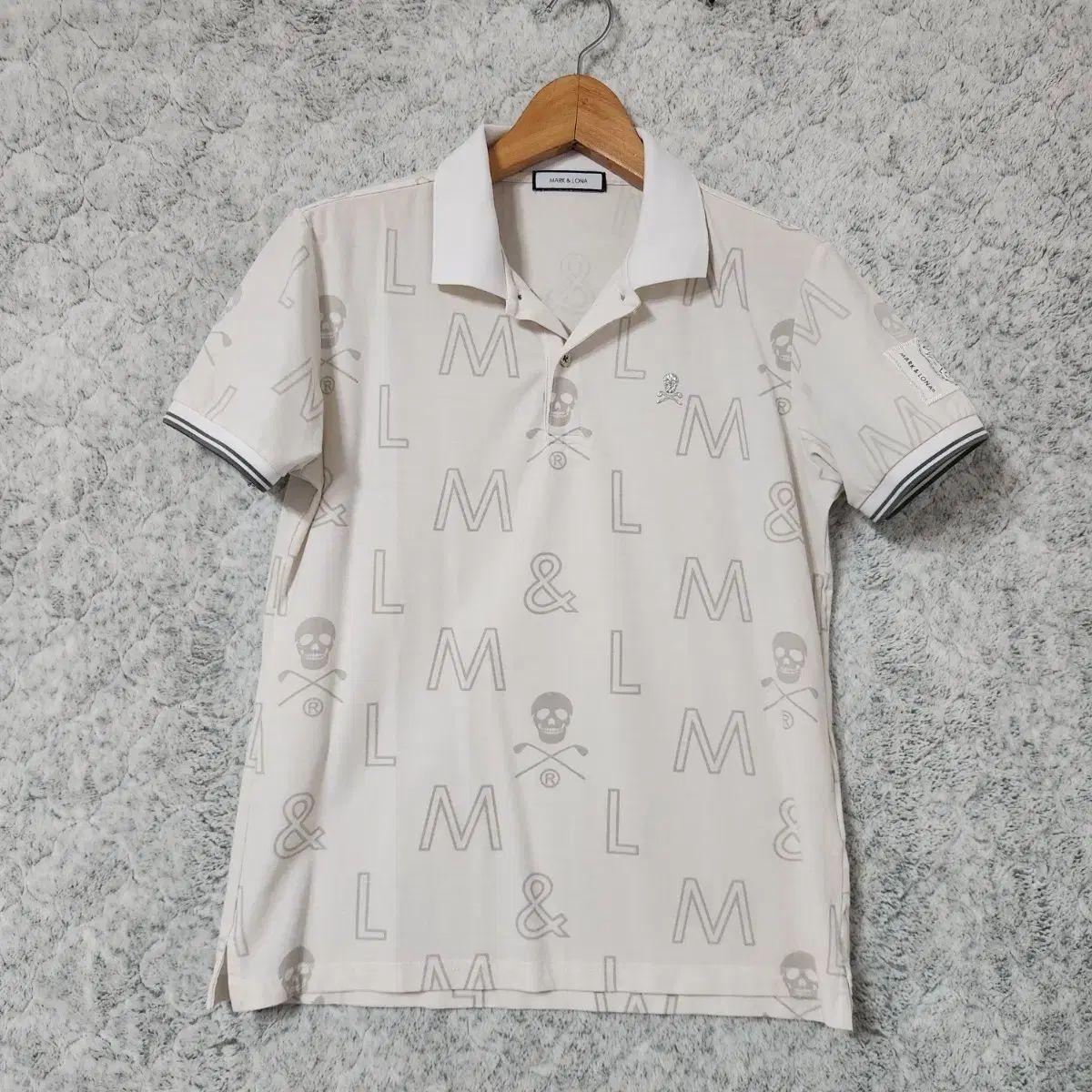 H77 M MARK - LONA マークアンドロナ ゴルフ レディース 半袖 襟付きTシャツ ポロシャツ アイオリソース 正規品