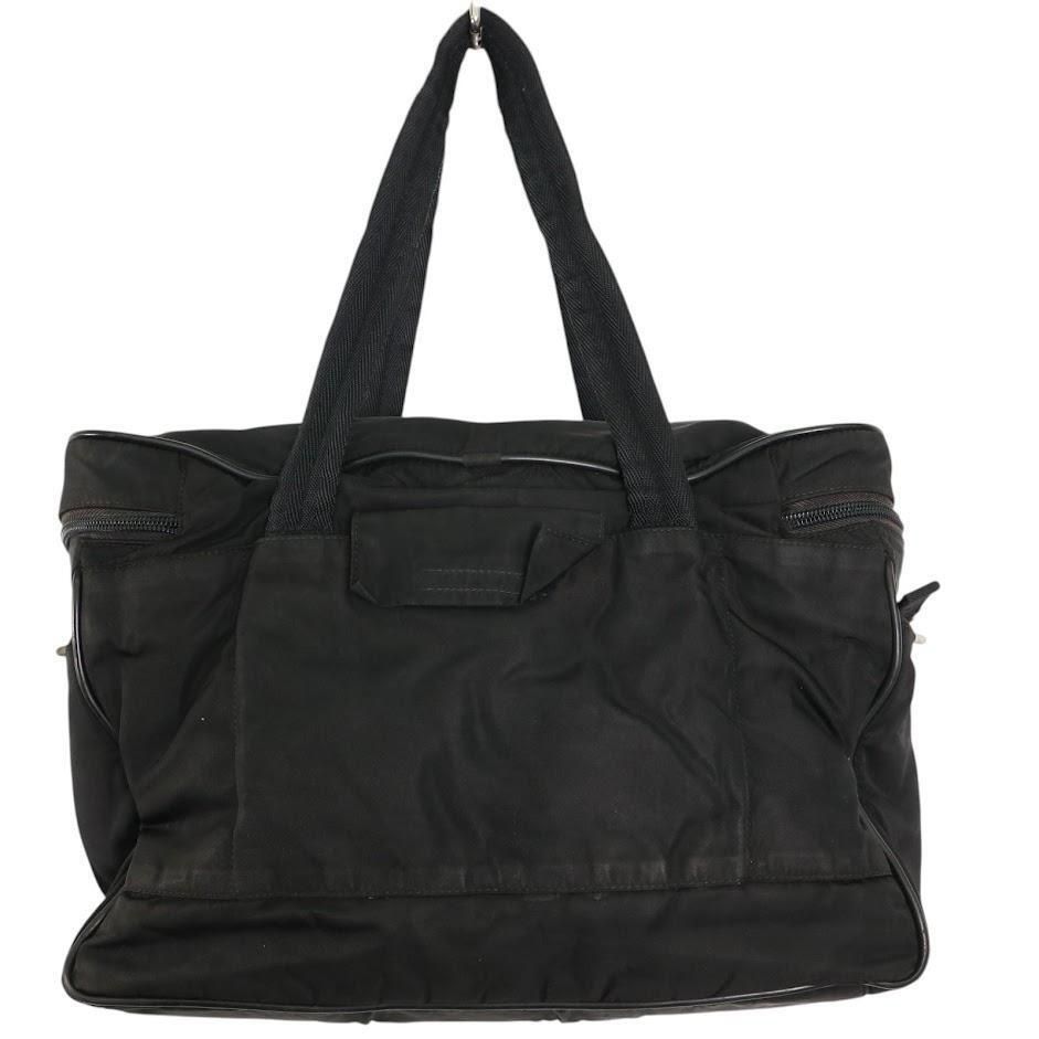 訳あり】PRADA プラダ ハンドバッグ ビジネスバッグ 三角ロゴ 黒