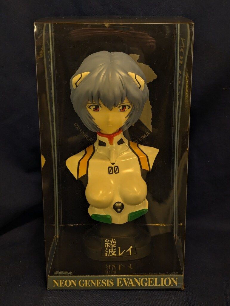 セガ/クルシマ 弐.伍分ノ壱 胸像シリーズ 綾波レイ プラグスーツ PVC