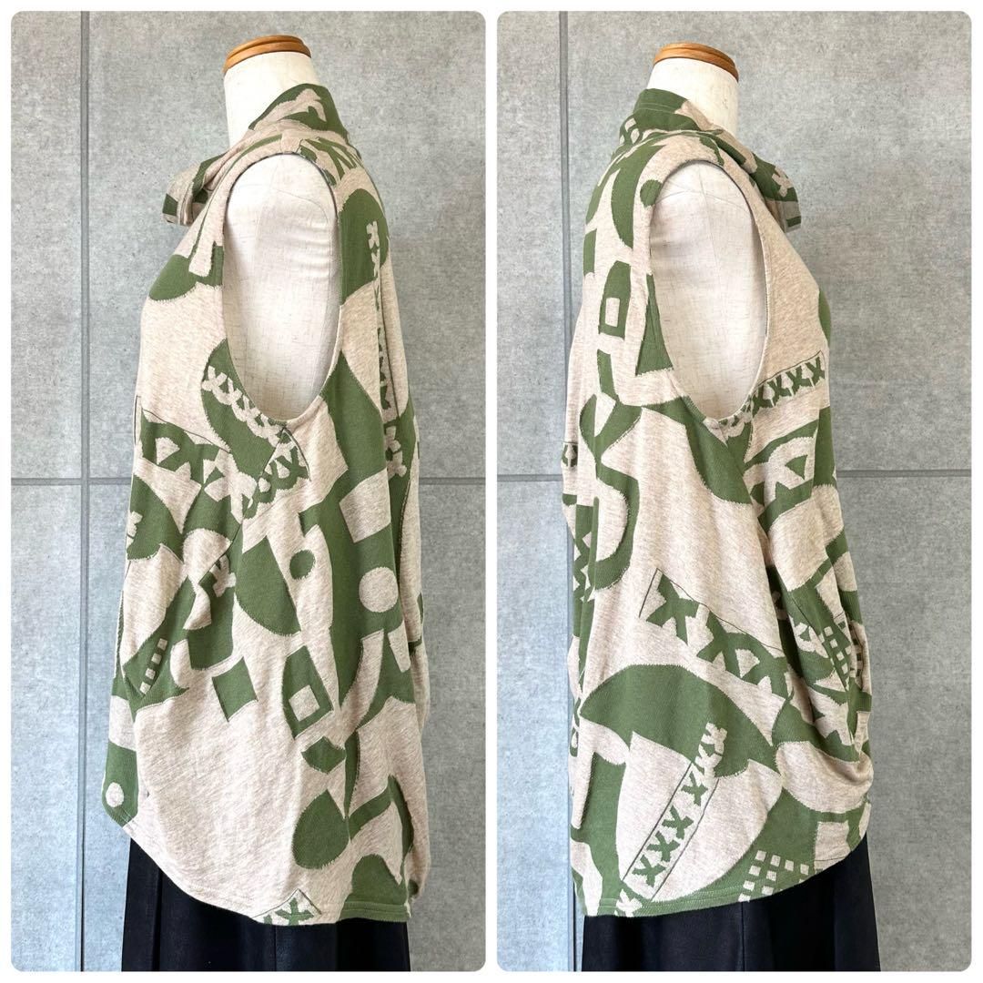 21SS 極美品 sensounicoセンソユニコ 慈雨 ジウ コットン 変形