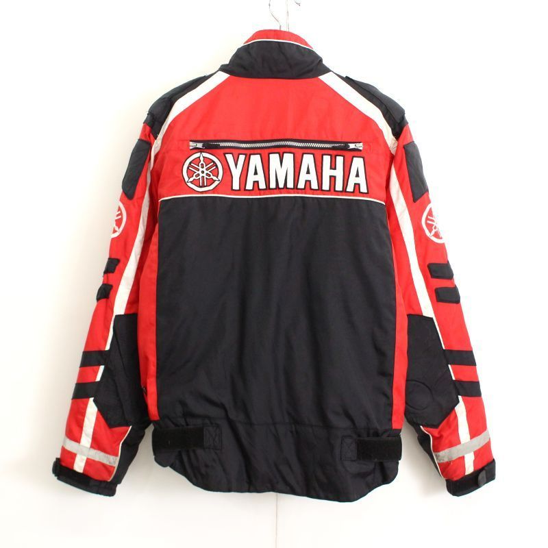 90s YAMAHA ヤマハ中綿入り ナイロン レーシングジャケット ビンテージ dd623dd9666c6a0af922bd78a4e52d