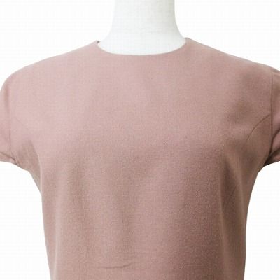 ヨーコチャン YOKO CHAN ハーフスリーブバルーンドレス ヨーコチャン YOKO CHAN ハーフスリーブバルーンドレス