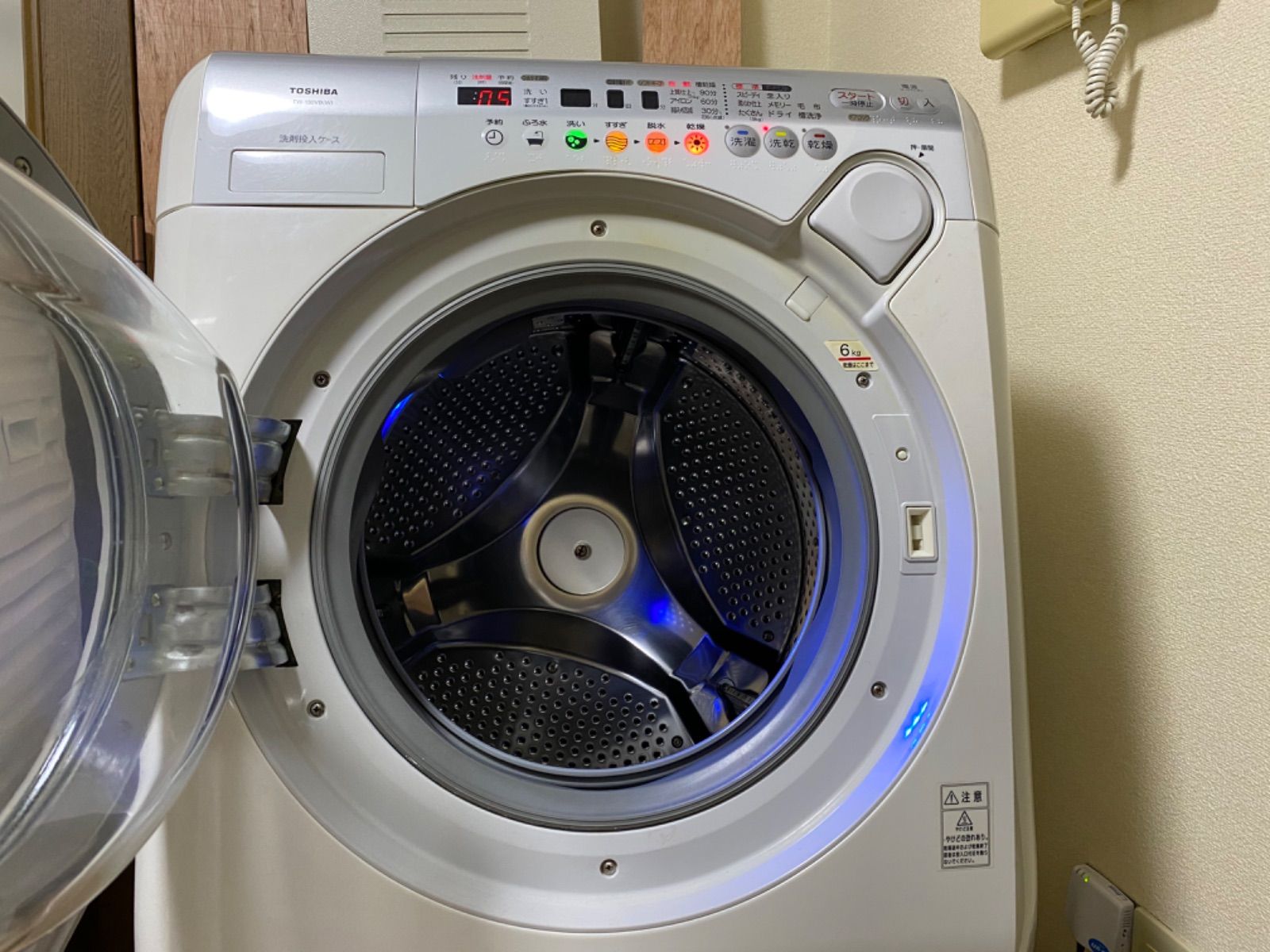 ☆安心☆メンテナンス済 TOSHIBA TW-130VBNA-VXドラム式洗濯機