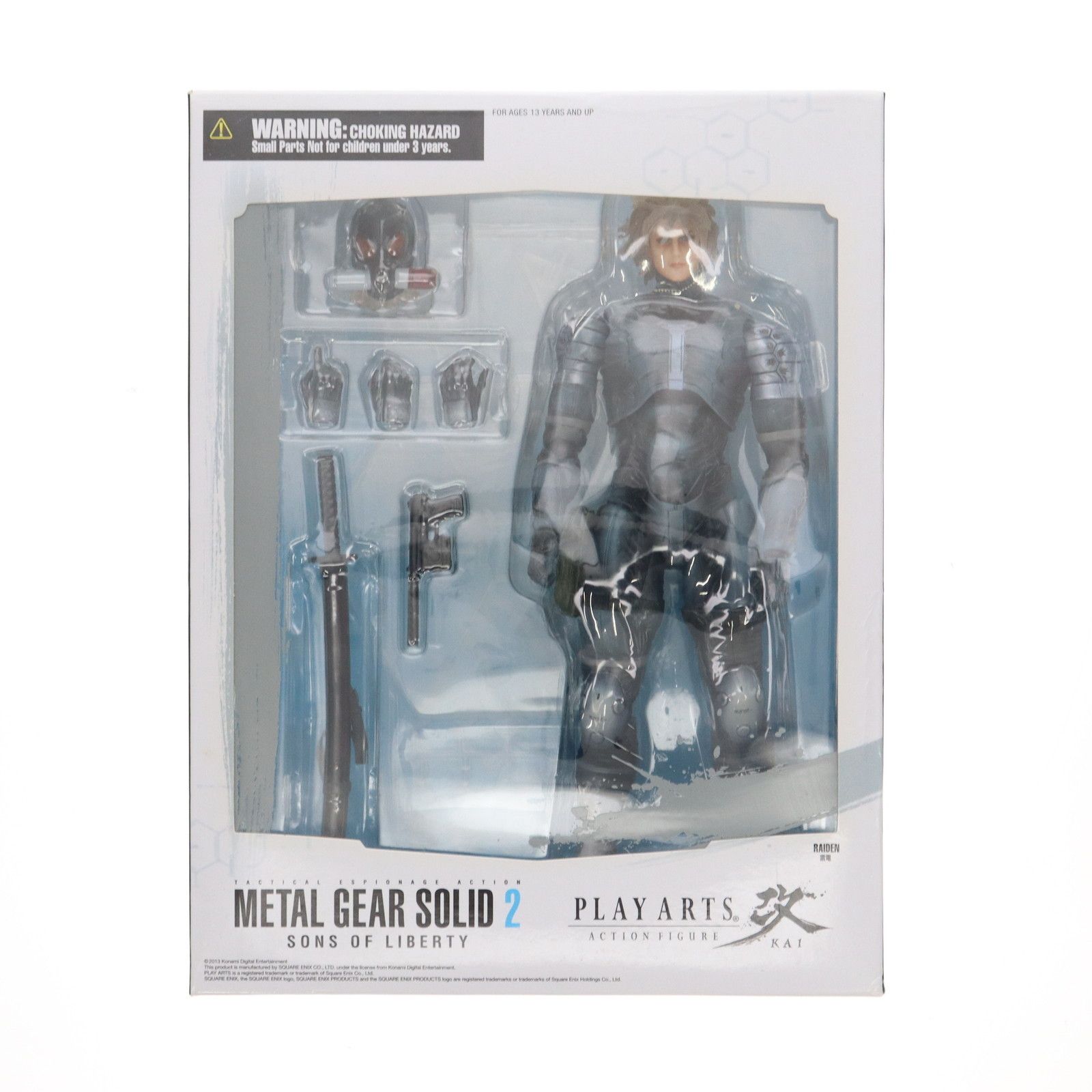 PLAY ARTS改(プレイアーツ改) 雷電 METAL GEAR SOLID2 SONS OF LIBERTY(メタルギアソリッド2 サンズ・オブ・リバティ) 完成品 可動フィギュア スクウェア・エニックス
